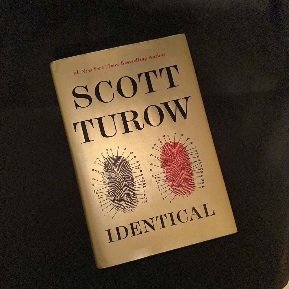 Scott Turow 'Identical' Hardcover Book